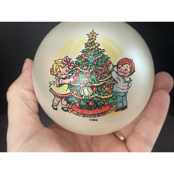 Campbell's Soup Kids 1986 Christmas Ornament IN BOX - Picture 6 of 16